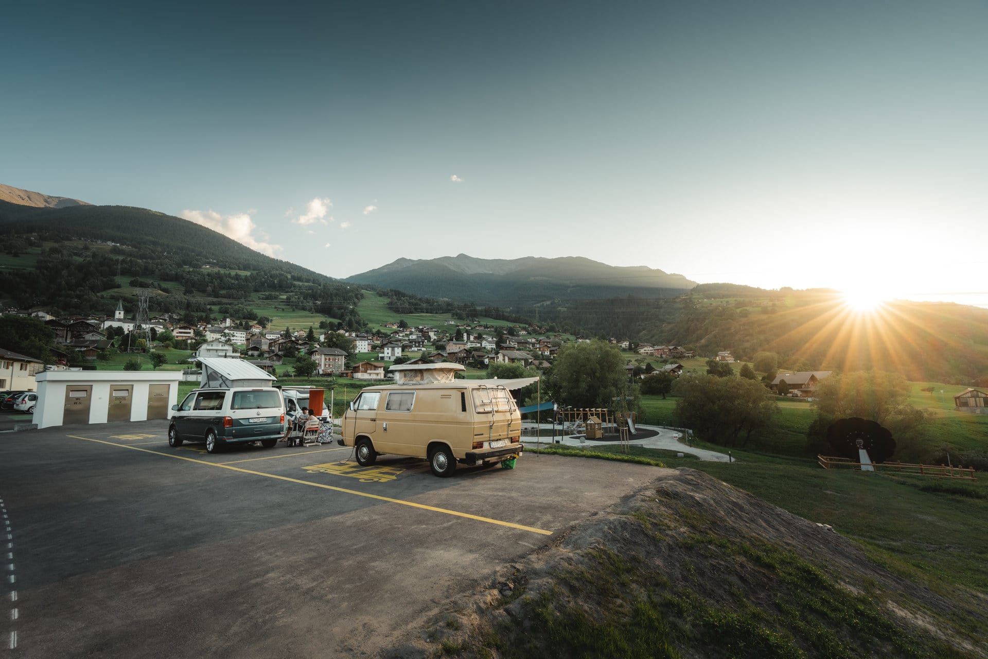 Stellplatz Seepark Augstbord