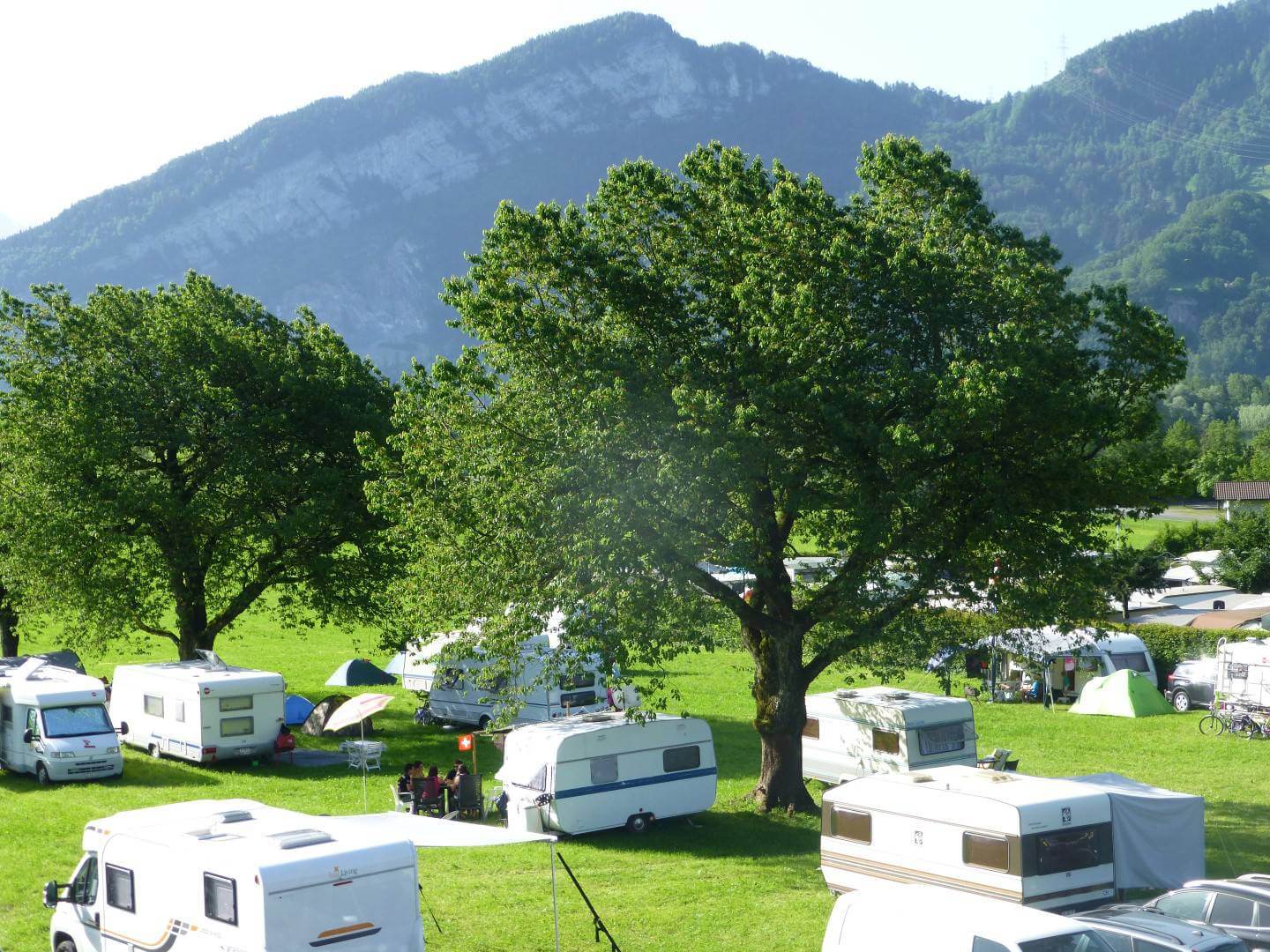 Standplatz Wohnwagen