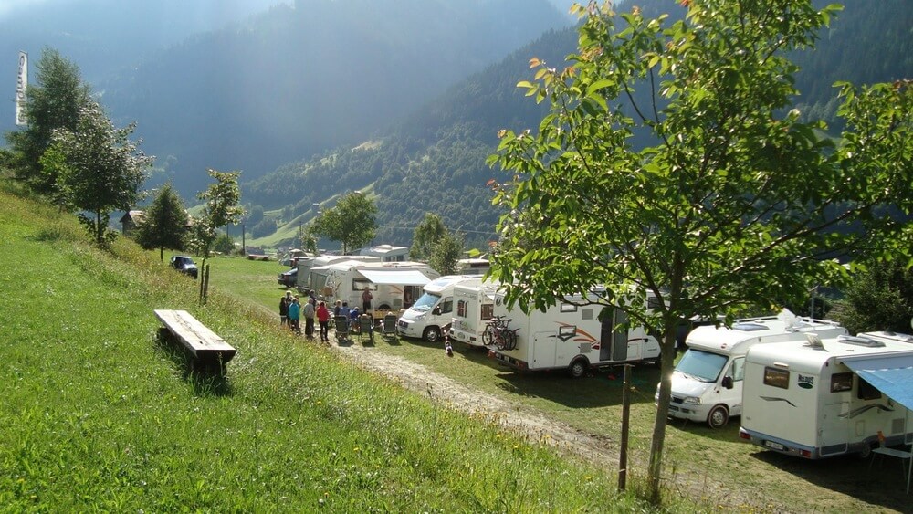 Standplatz Wohnwagen / Wohnmobil