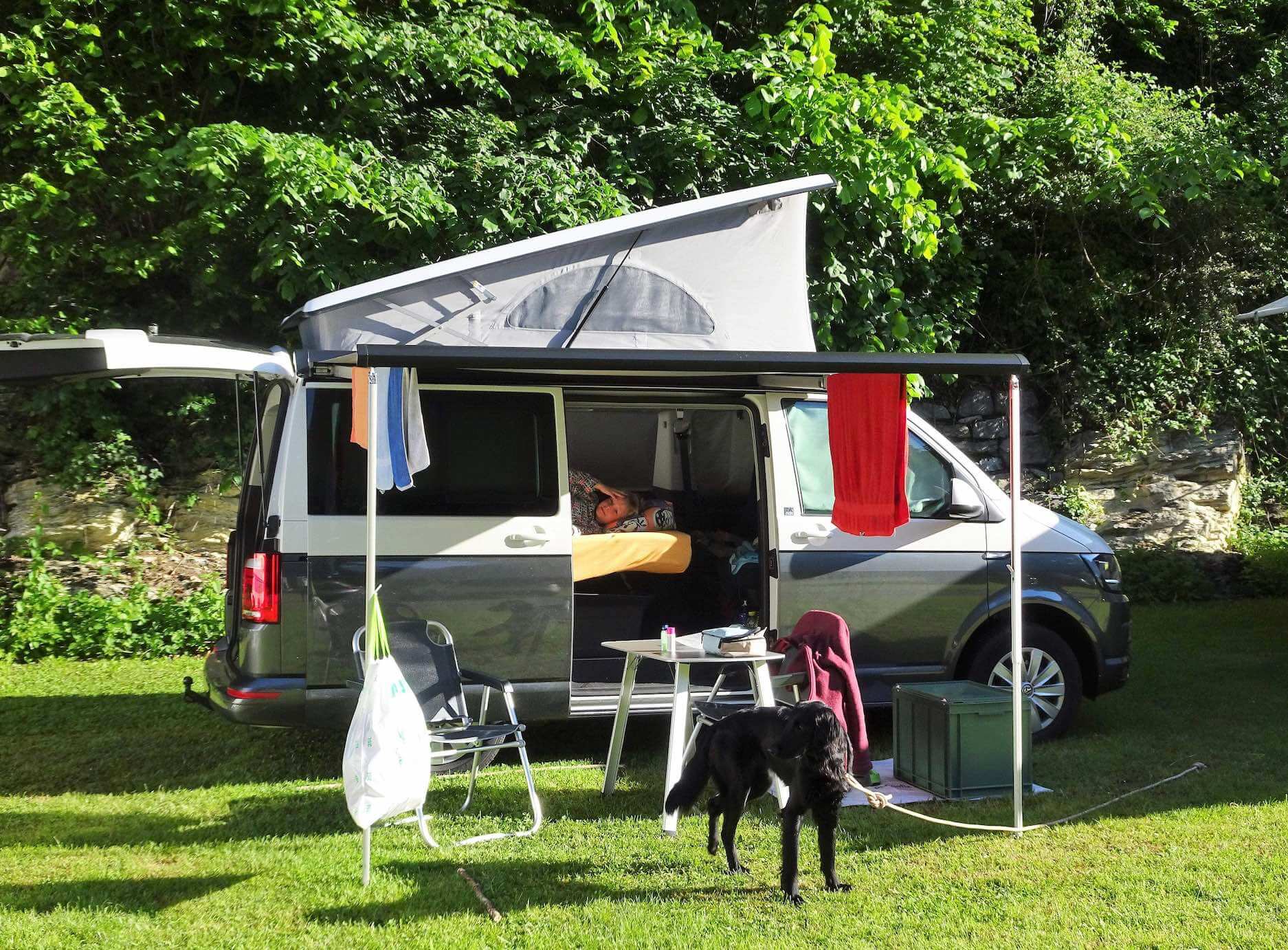 Standplatz VW-Bus