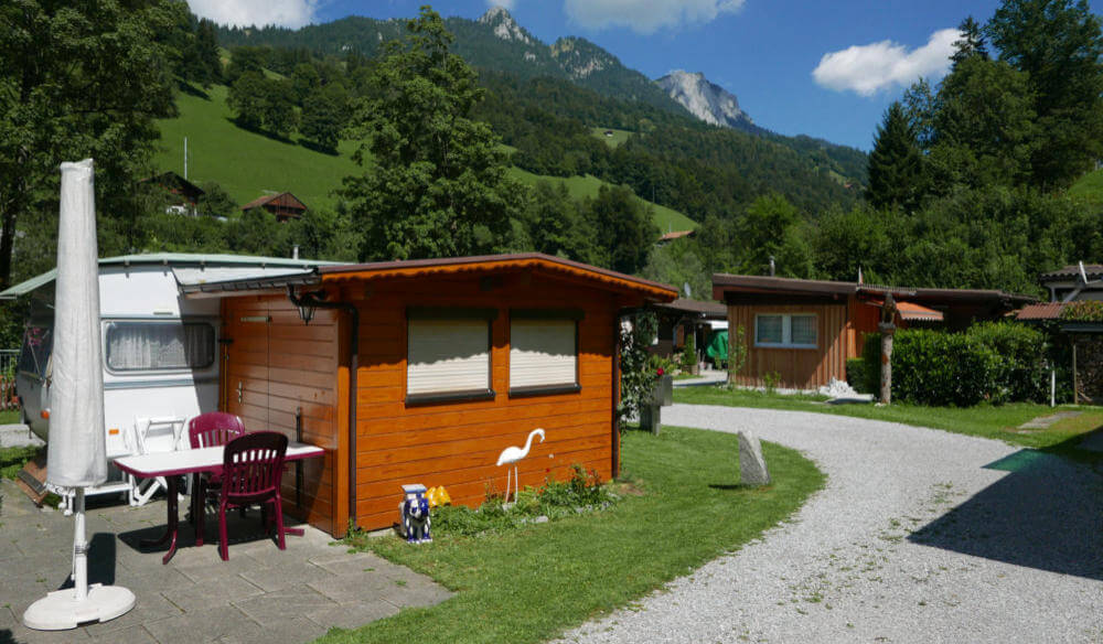 Standplatz Wohnwagen