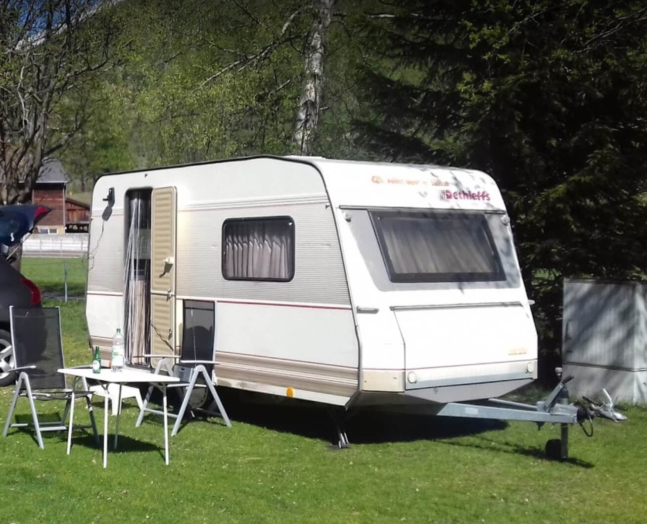 Standplatz Wohnwagen