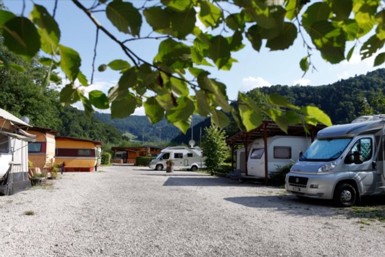 Standplatz Wohnwagen