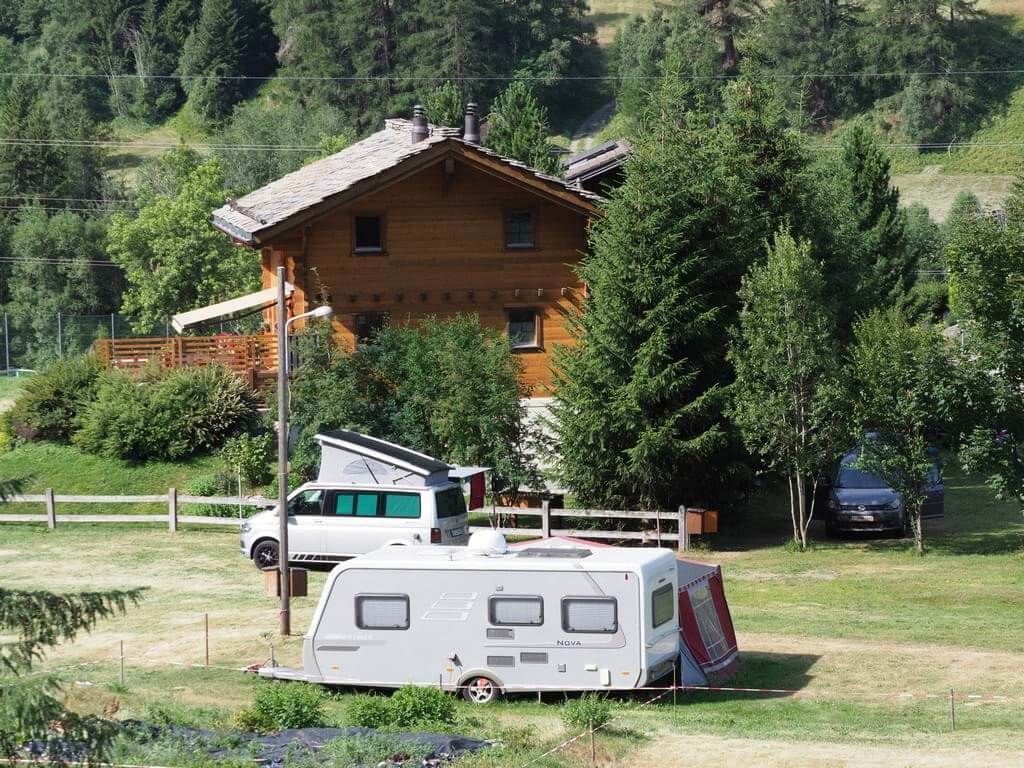 Standplatz Wohnwagen