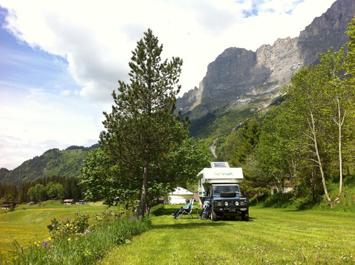 Standplatz Wohnmobil