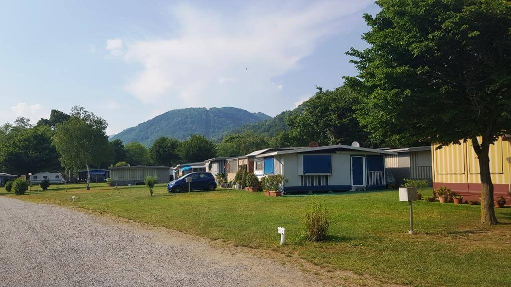 Standplatz Zone Blau