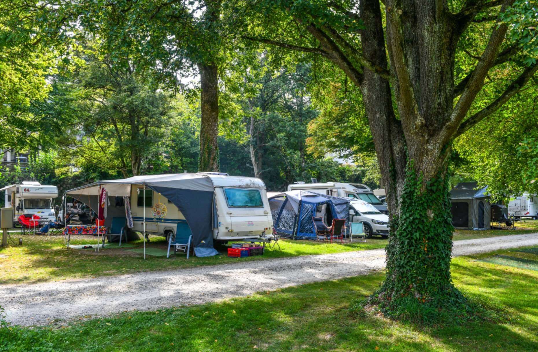 Standplatz gross