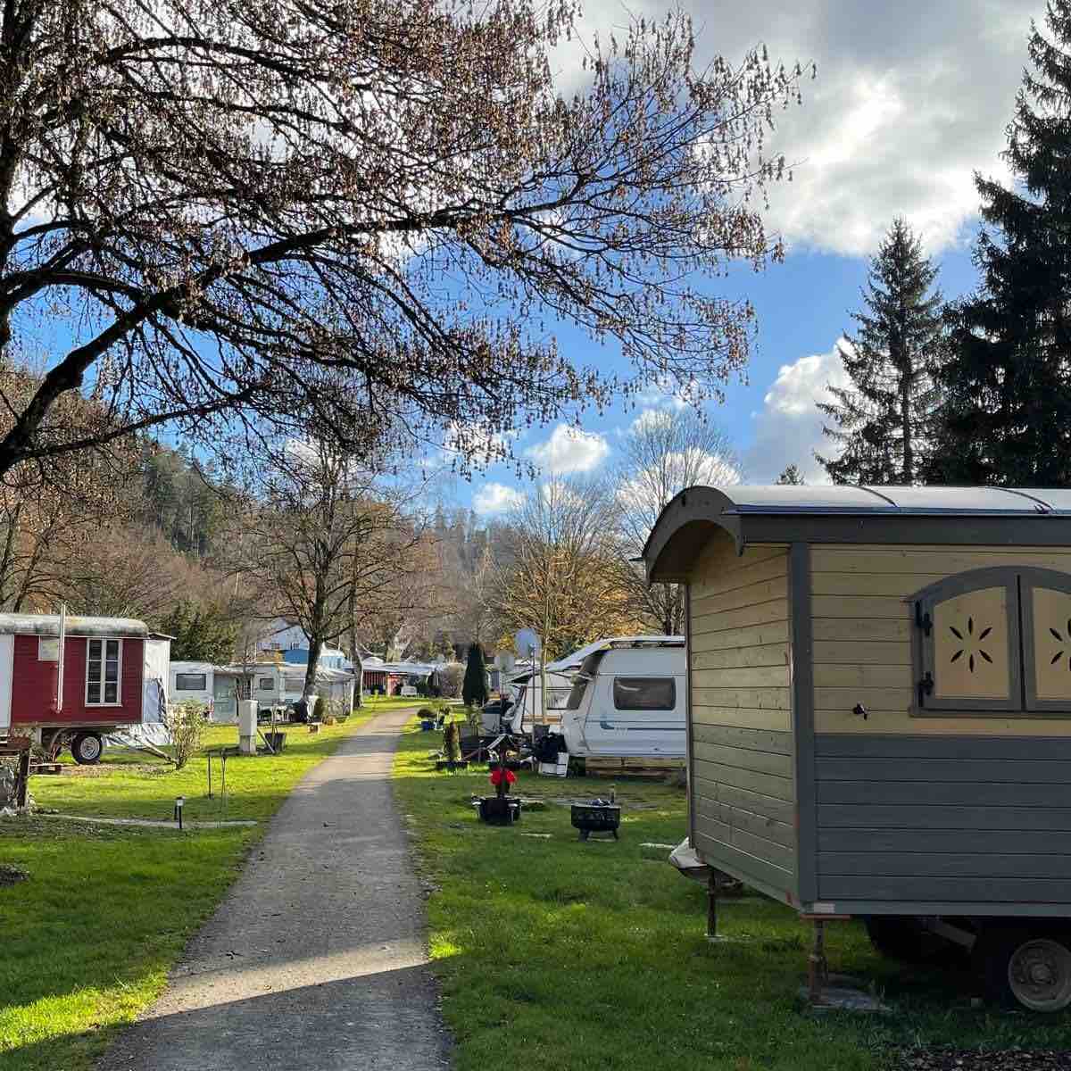 Standplatz Wohnwagen