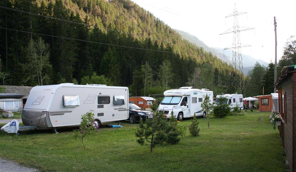 Standplatz Wohnmobil klein