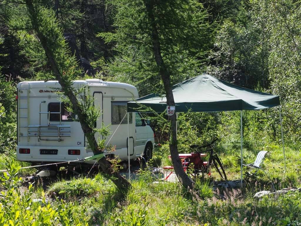 Standplatz Wohnmobil