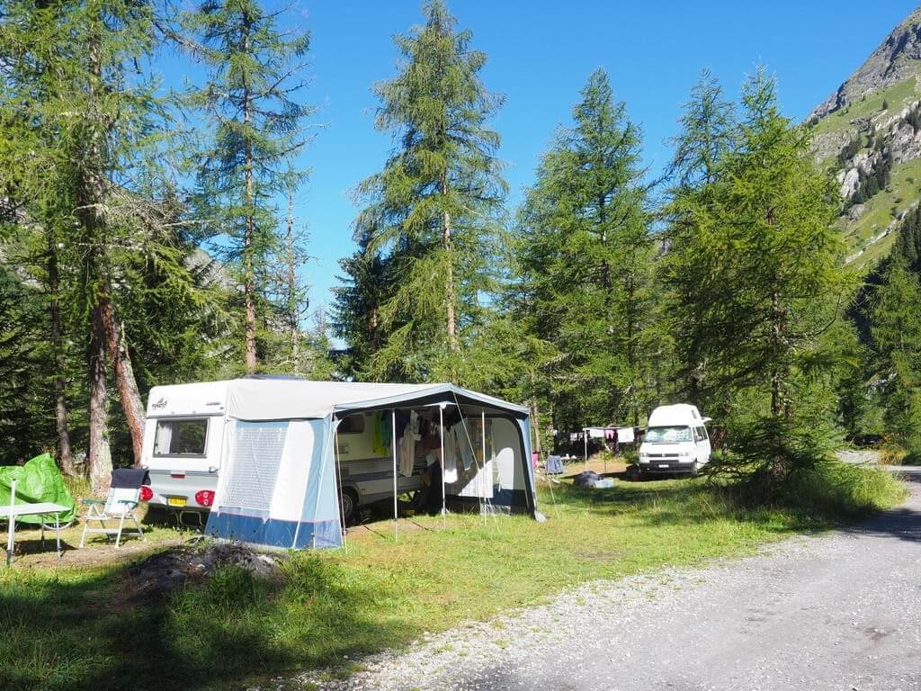 Standplatz Wohnwagen