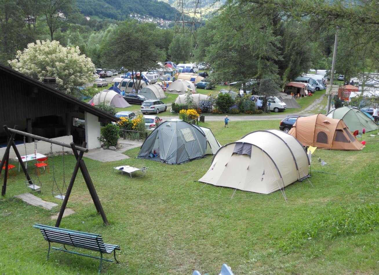 Zeltplatz gross