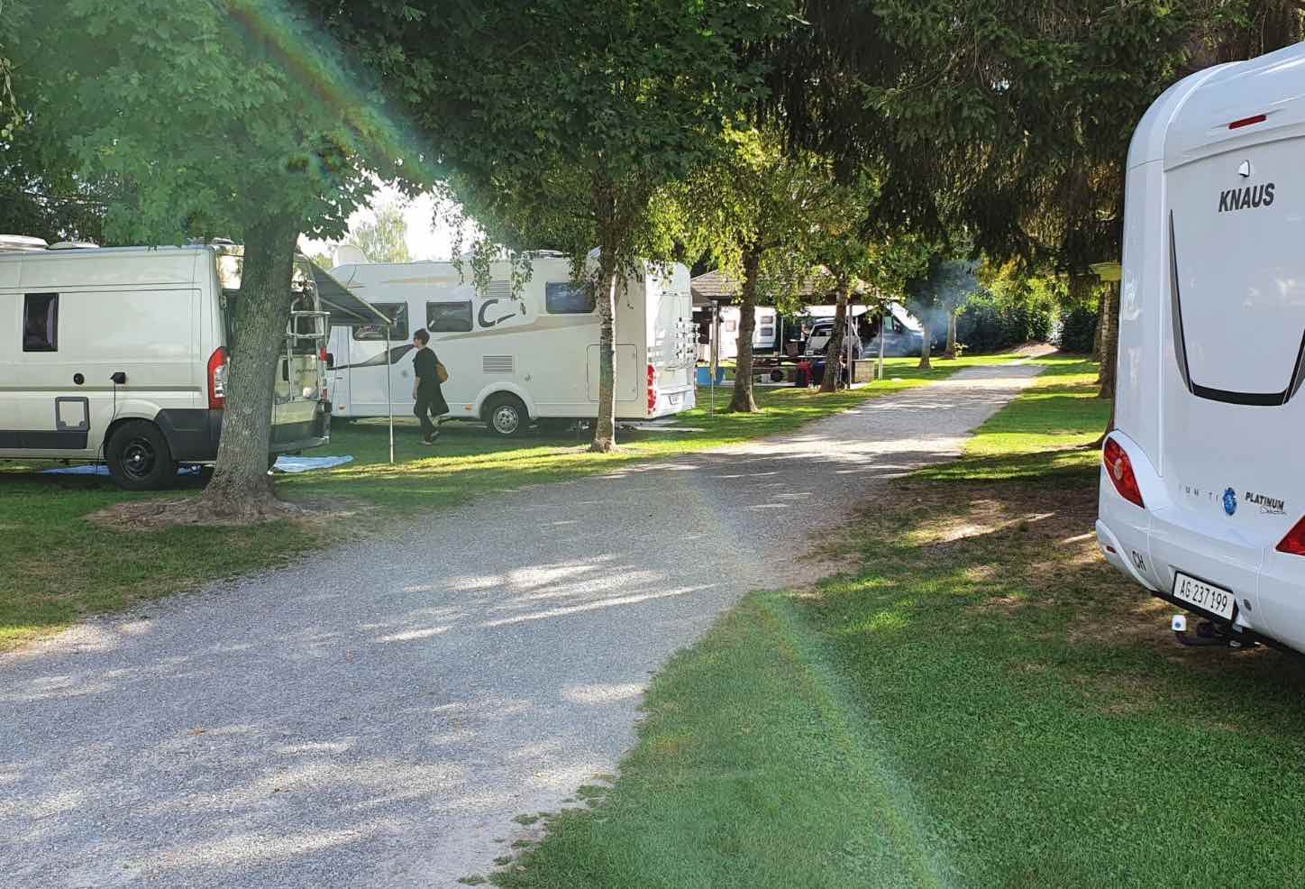 Standplatz Wohnwagen