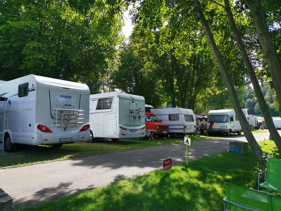 Standplatz gross
