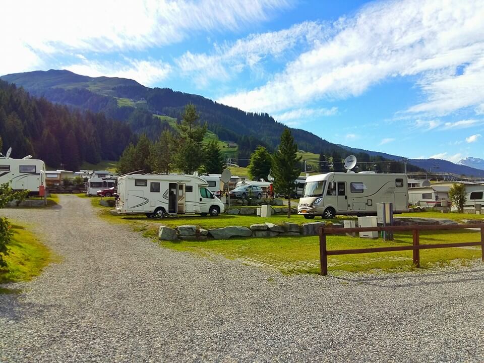 Standplatz Wohnmobil gross