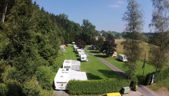 Standplatz inkl. Fahrzeug