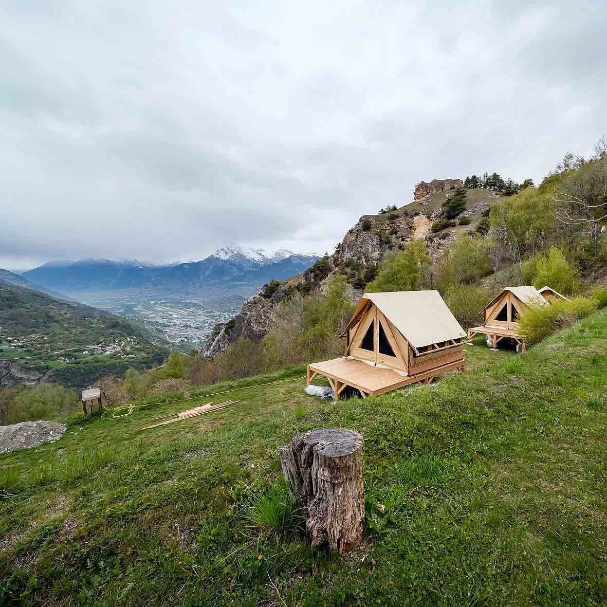 Glamping Unterkünfte