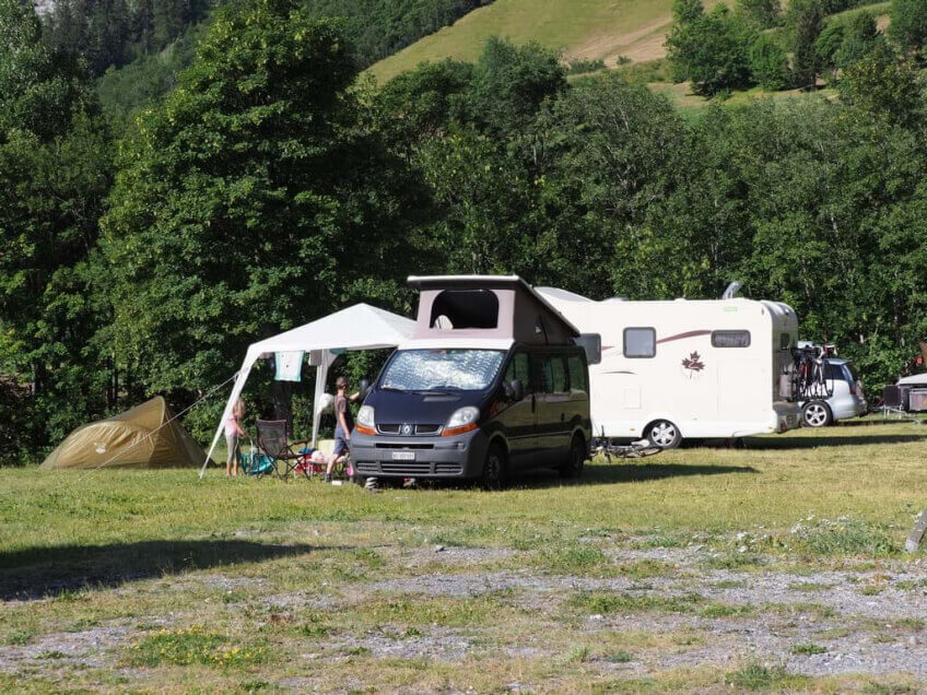 Standplatz Zelt