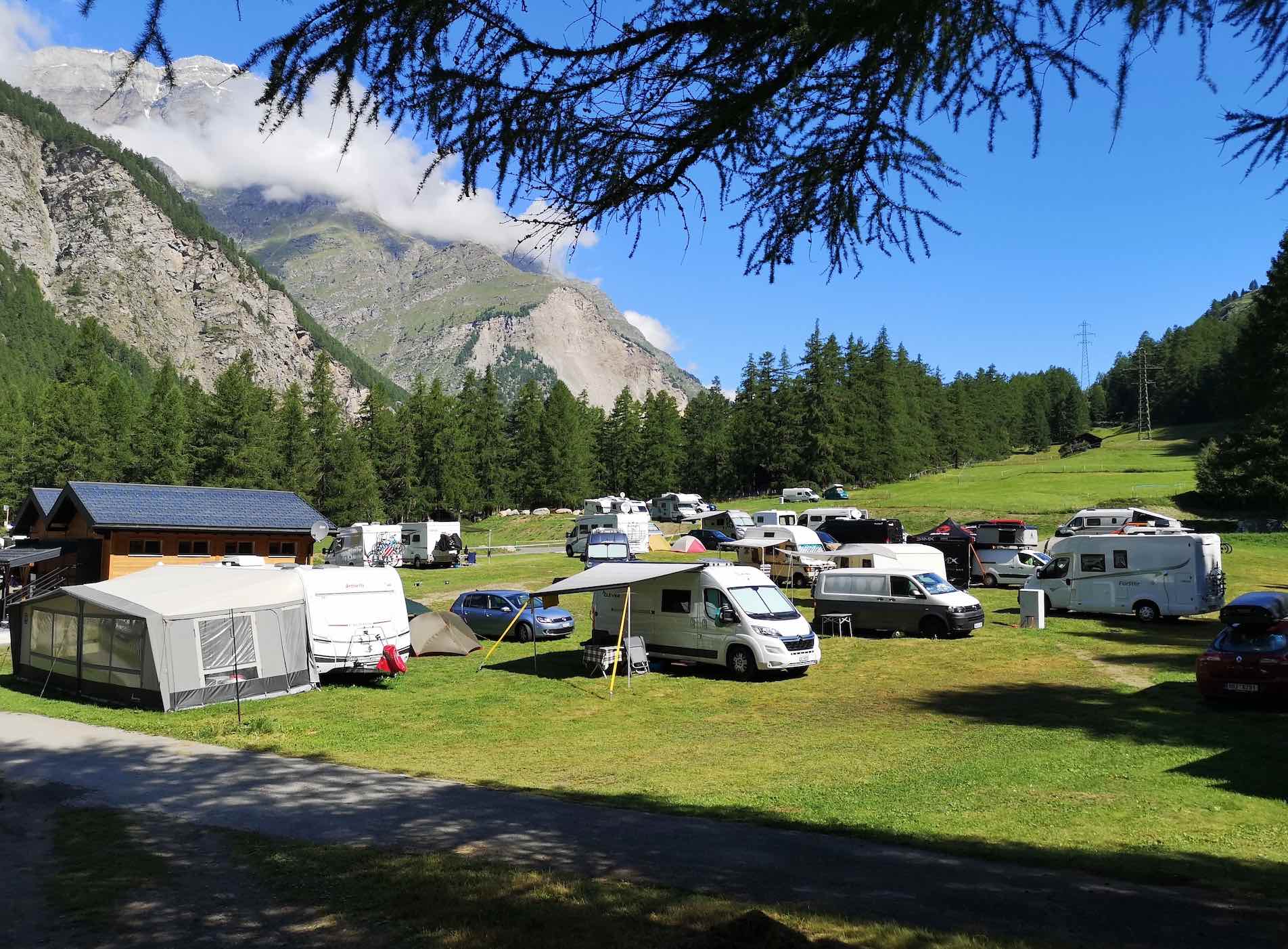 Standplatz Wohnwagen