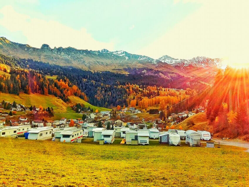 Standplatz Campingbus