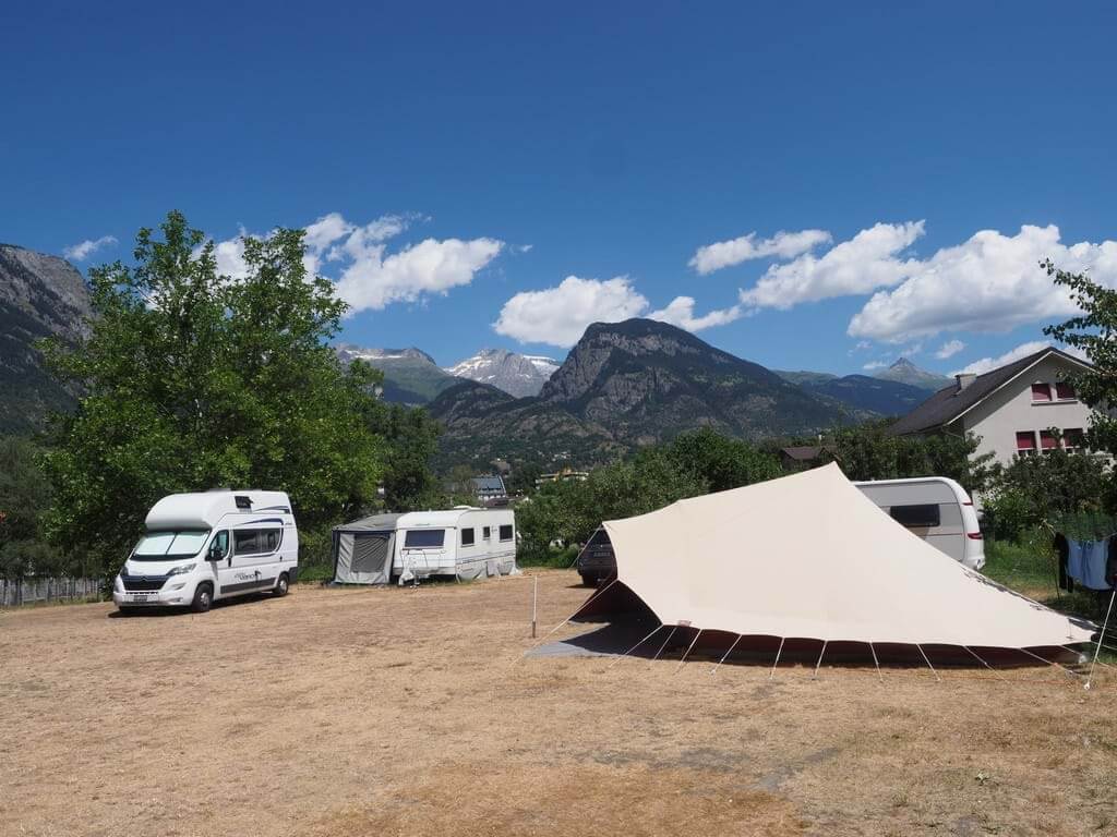 Standplatz Wohnmobil klein