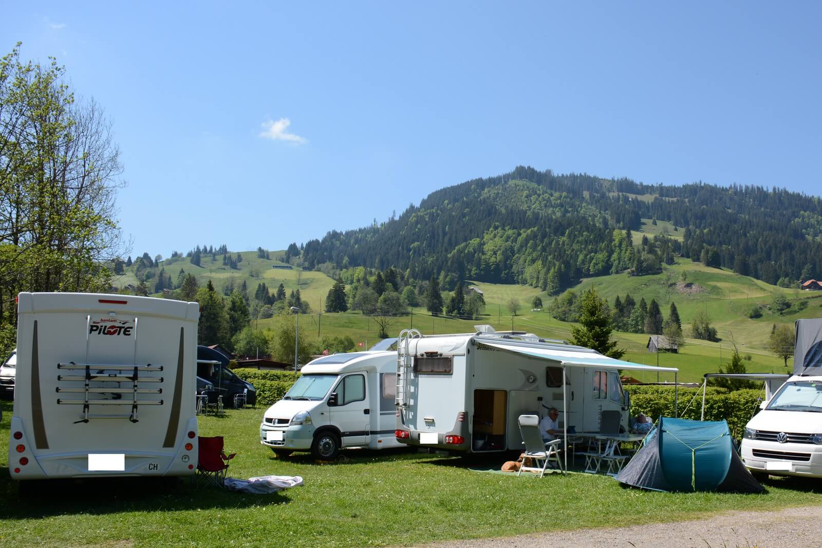 Standplatz Wohnwagen