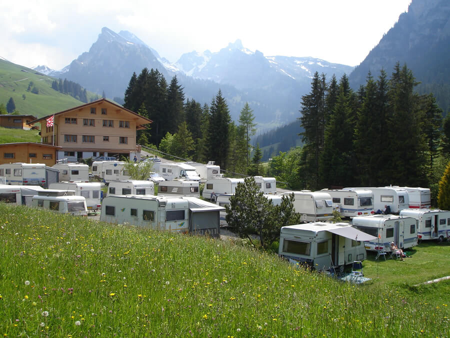 Standplatz Wohnwagen (ab CHF 12.00)