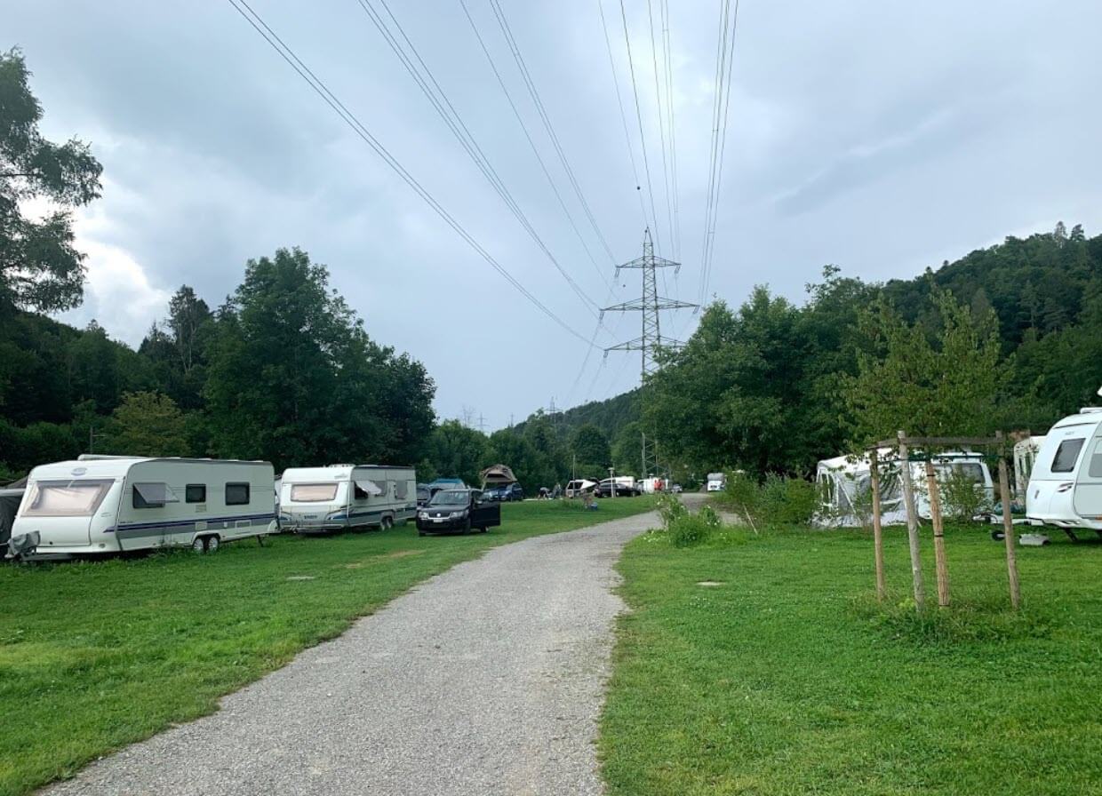 Standplatz Wohnwagen
