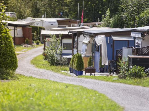 Standplatz Wohnwagen / Wohnmobil