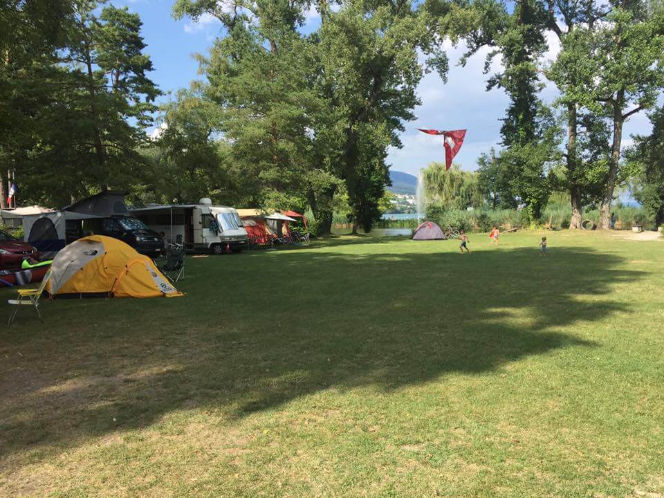Parzelle Zone Kleinzelte