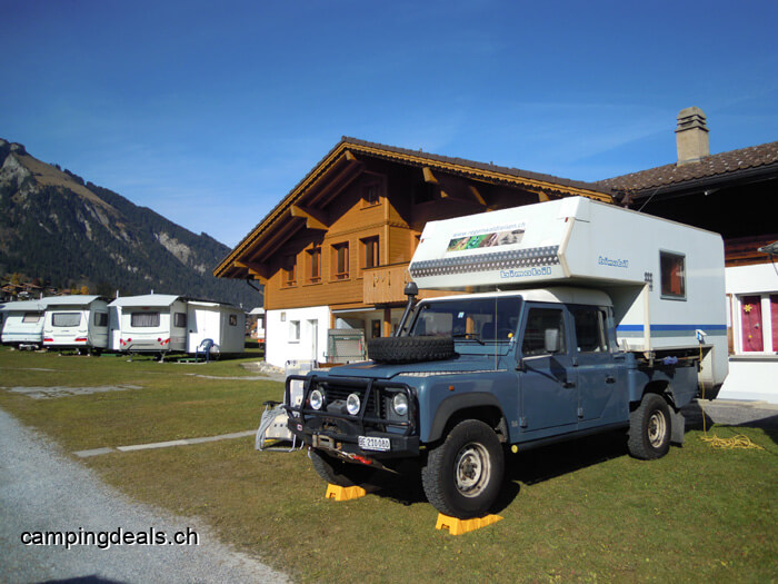 Standplatz Wohnmobil (ab CHF 10.00)