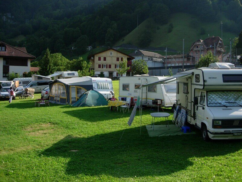 Standplatz gross