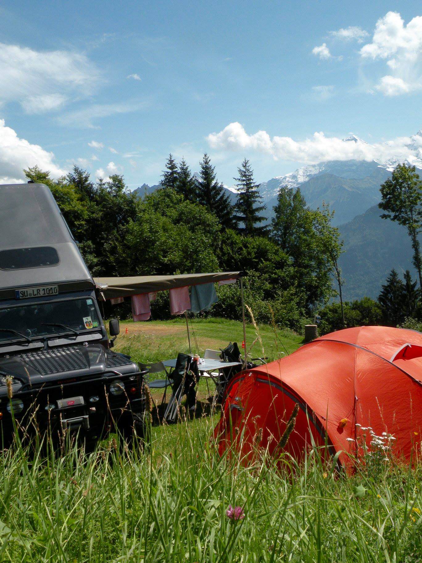 Standplatz Zelt / Wohnwagen / VW Bus