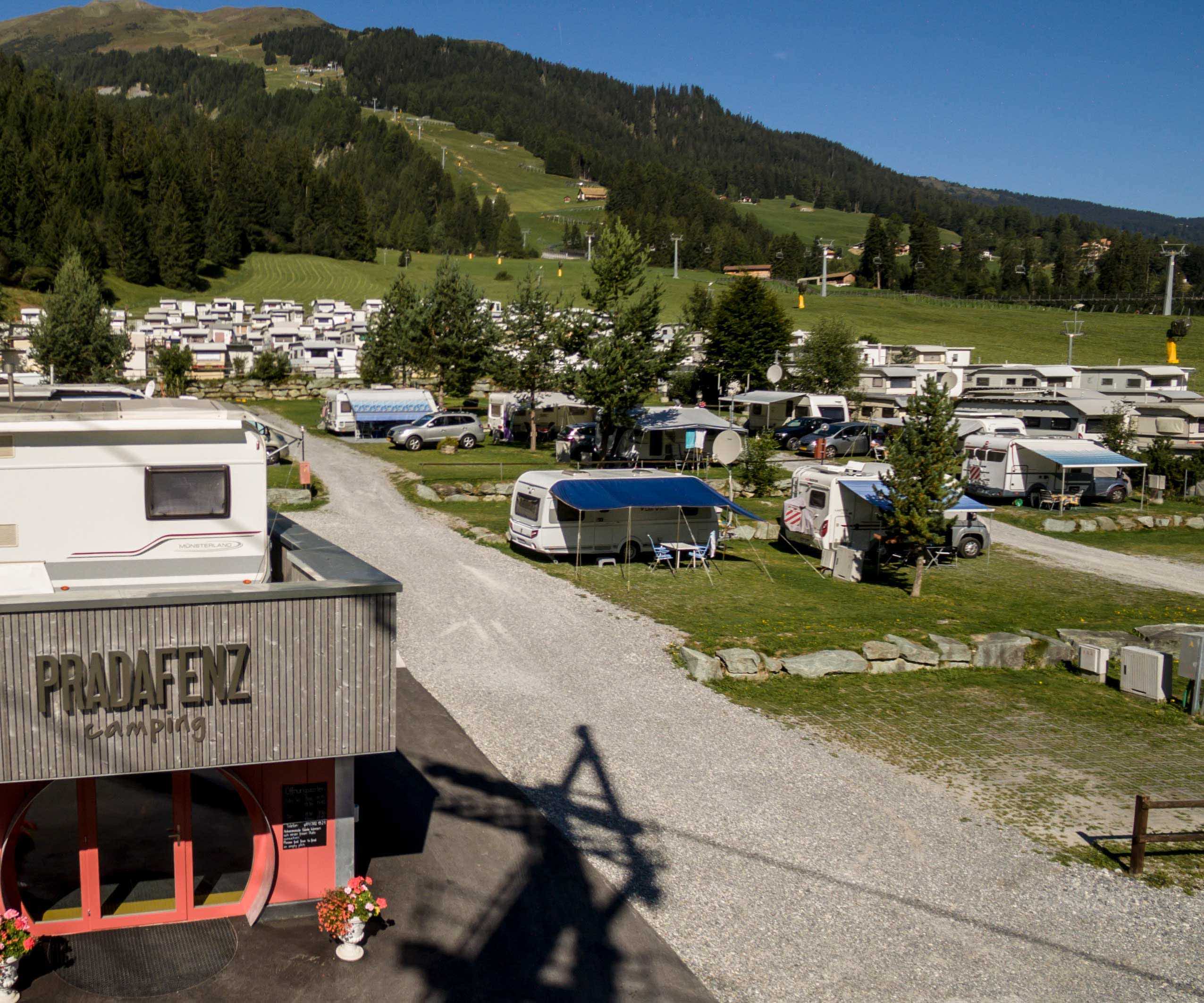 Standplatz Wohnwagen klein