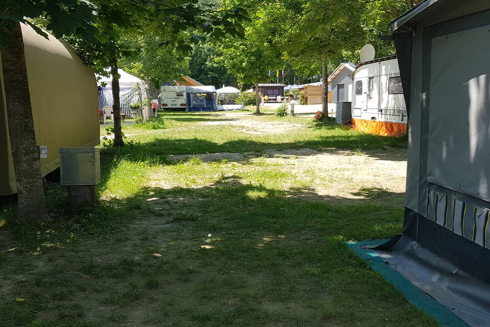 Standplatz gross