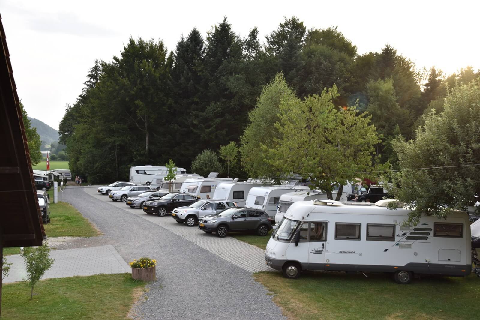 Standplatz Wohnmobil gross