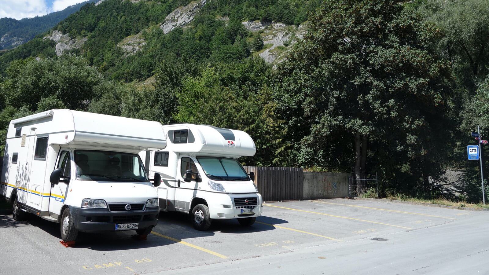 Standplatz Wohnmobil